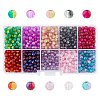 Round Transparent Crackle Glass Beads CCG-X0006-4mm-B-1