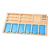 Rectangle Wooden DIY Diamond Painting Rack Tool Storage Tray DIY-L058-B02-1