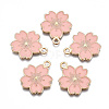 Alloy Enamel Pendants X-ENAM-S121-115M-1