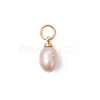 Natural Cultured Freshwater Pearl Pendants X-PALLOY-JF05172-01-3