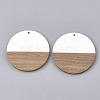 Resin & Wood Pendants X-RESI-S358-02A-01-2