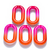 Two Tone Opaque Acrylic Linking Rings OACR-S036-006B-M03-3