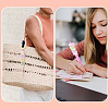 52Pcs 26 Styles UV Plating Transparent Acrylic European Beads OACR-TA0004-82-8