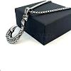 Vintage Style 304 Stainless Steel Fish Hook Pendant Necklaces for Men Women Jewelry LS-NL8016-3