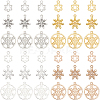 120Pcs 12 Styles Alloy Pendants FIND-SC0011-97-1