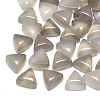 Natural Grey Agate  Cabochons G-T025-10x10mm-19-1