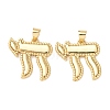 Brass Pendants X-KK-K408-67G-01-1