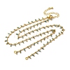 Brass Cable Chain Necklace Making KK-K337-12G-14-1