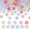 200Pcs Transaparent Acrylic Beads PACR-HY0001-02-1
