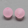 Transparent Acrylic Ball Beads FACR-R021-6mm-15-1