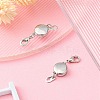 Alloy Magnetic Clasps FIND-YW0002-09P-5