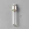 Clear Glass Tube Wish Bottle Pendants FIND-WH0002-46B-1