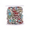 Handmade Glass Beaded Chains CHC-E018-B01-P-2