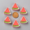 Transparent Enamel Acrylic Beads TACR-S155-001A-3