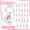 24Pcs 12 Style Alloy Keychain KEYC-PH01551-4