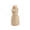 Unfinished Blank Wooden Dolls Sculpture PW-WGE1180-02-1