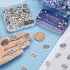 100Pcs Alloy Pendants FIND-SC0008-29-3
