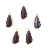 5Pcs Glass Pendants GLAA-YW0004-78G-1
