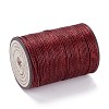 Round Waxed Polyester Thread String YC-D004-02E-131-2