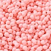 Rubberized Style Glass Seed Beads SEED-Z003-01A-3