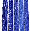 Electroplate Glass Beads Strands EGLA-A044-P6mm-B32-2