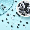 600Pcs 3 Colors Acrylic European Beads DIY-YW0006-78-5