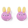 Printed Translucent Epoxy Resin Cabochons CRES-N034-28A-2