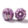 Handmade Pearlized Porcelain Beads PORC-G010-01C-2