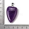 Natural Amethyst Pendants G-F820-04P-06-3