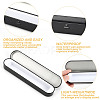 6Pcs 3 Colors Tinplate Tweezers Empty Box with Hinged Lid AJEW-BC0007-11-4