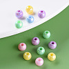 Opaque Acrylic Beads X-MACR-S370-D6mm-M1-6