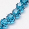 Glass Beads Strands EGLA-J042-6mm-14-3
