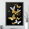 DIY Butterfly Theme Diamond Painting Kits DIAM-PW0004-034G-1