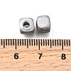 Spray Painted Wooden Beads WOOD-P021-01A-01-3