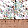 6/0 Transparent Inside Colours Glass Seed Beads SEED-P006-01A-07-4