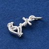 925 Sterling Silver Anchor Charms STER-G045-02S-2