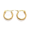 Ion Plating(IP) 304 Stainless Steel Hoop Earrings EJEW-D195-G-3