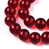 Transparent Glass Beads Strands GLAA-T032-T8mm-20-3