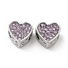 Rack Plating Alloy Rhinestone European Beads PALLOY-P289-46P-3