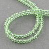 Transparent Glass Beads Strands GLAA-R135-2mm-09-2