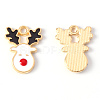 Alloy Enamel Pendants ENAM-S121-013A-2