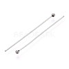 304 Stainless Steel Head Pins STAS-T065-35mm-20P-2