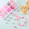 200Pcs 10 Styles DIY Glass Round Beads Sets DIY-CJ0001-95-6