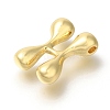 Rack Plating Brass Beads KK-S051-01G-H-2