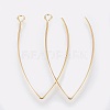 Ion Plating(IP) 304 Stainless Steel Earring Hooks STAS-K184-05-01G-A-1