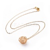 Dangle Earrings & Pendant Necklaces Jewelry Sets SJEW-JS01050-2