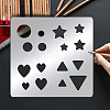 Stainless Steel Cutting Dies Stencils DIY-WH0279-066-7