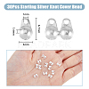 DICOSMETIC 30Pcs 925 Sterling Silver Bead Tips STER-DC0001-19-2