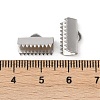 304 Stainless Steel Ribbon Crimp Ends STAS-E471-05K-P-3