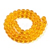 Transparent Glass Beads Strands GLAA-T032-T8mm-11-3